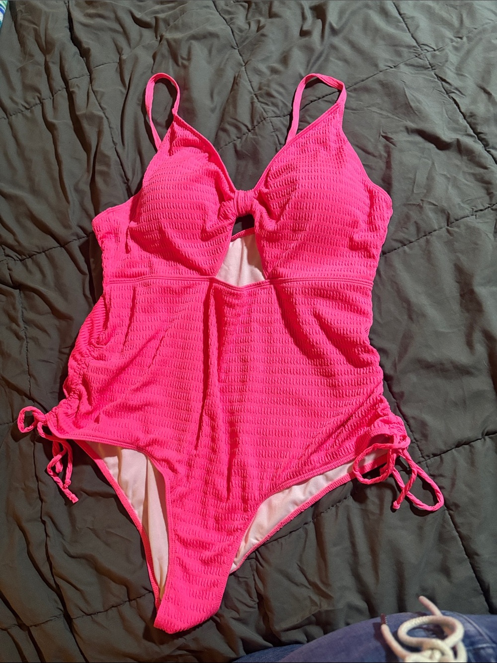 Hot Pink One-Piece Swimsuit